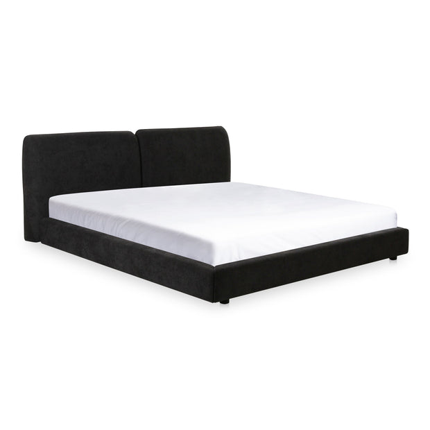 Moe's Home Collection Zeppelin  Heather Black King Bed