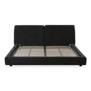 Moe's Home Collection Zeppelin  Heather Black King Bed