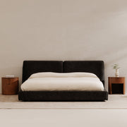 Moe's Home Collection Zeppelin  Heather Black King Bed