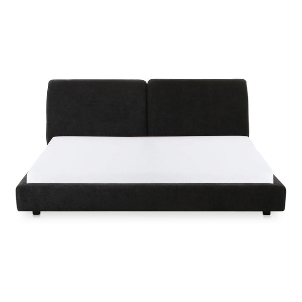 Moe's Home Collection Zeppelin  Heather Black King Bed