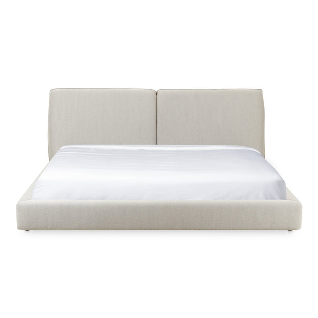 Moe's Home Collection Zeppelin White King Bed