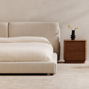 Moe's Home Collection Zeppelin White King Bed