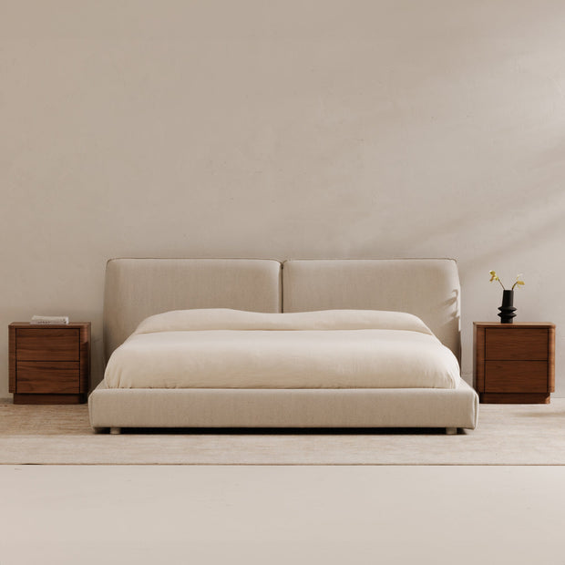 Moe's Home Collection Zeppelin White King Bed