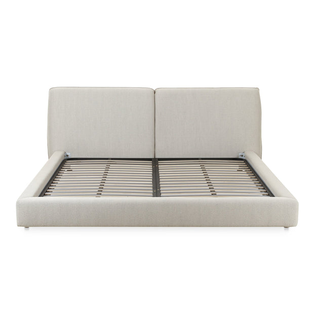 Moe's Home Collection Zeppelin White King Bed