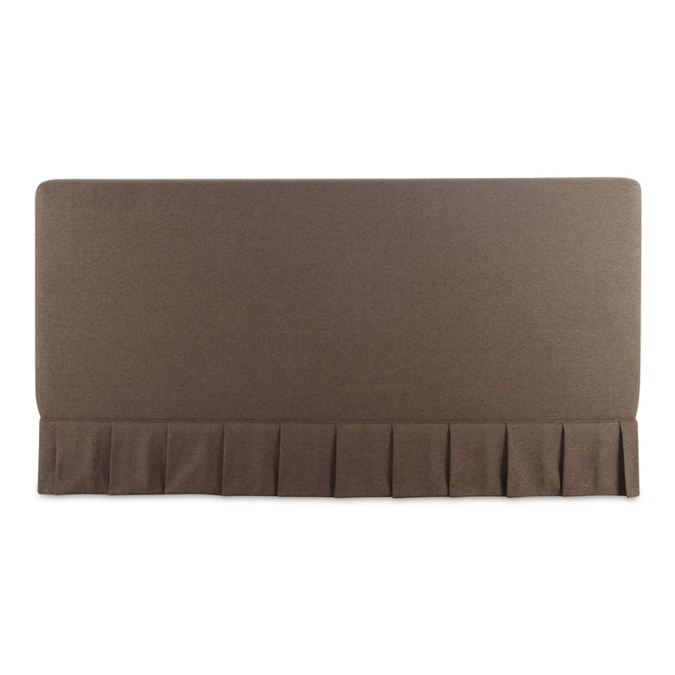 Moe's Home Collection Maren Brown Upholstered King Size Bed