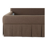 Moe's Home Collection Maren Brown Upholstered King Size Bed