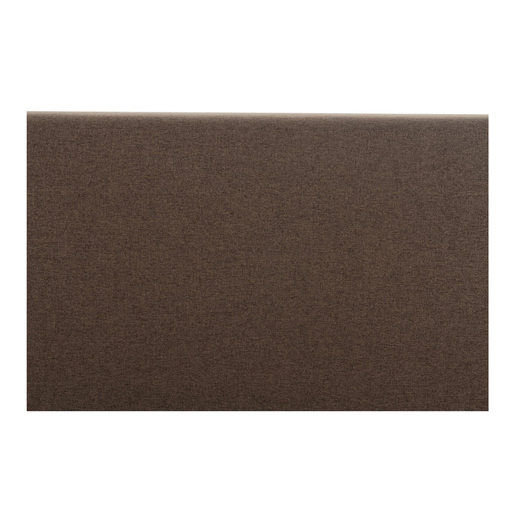 Moe's Home Collection Maren Brown Upholstered King Size Bed