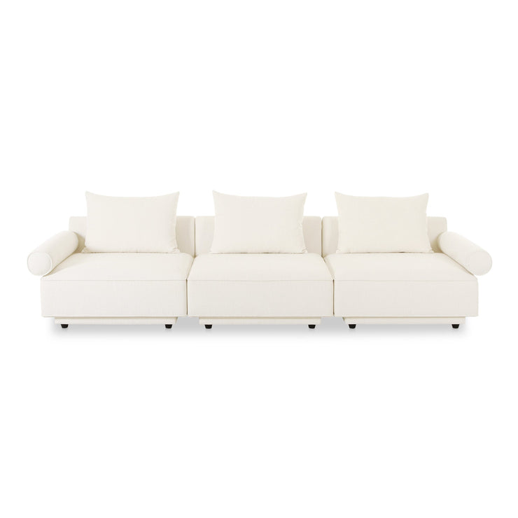 Moe's Home Collection Rosello White Modular Sofa