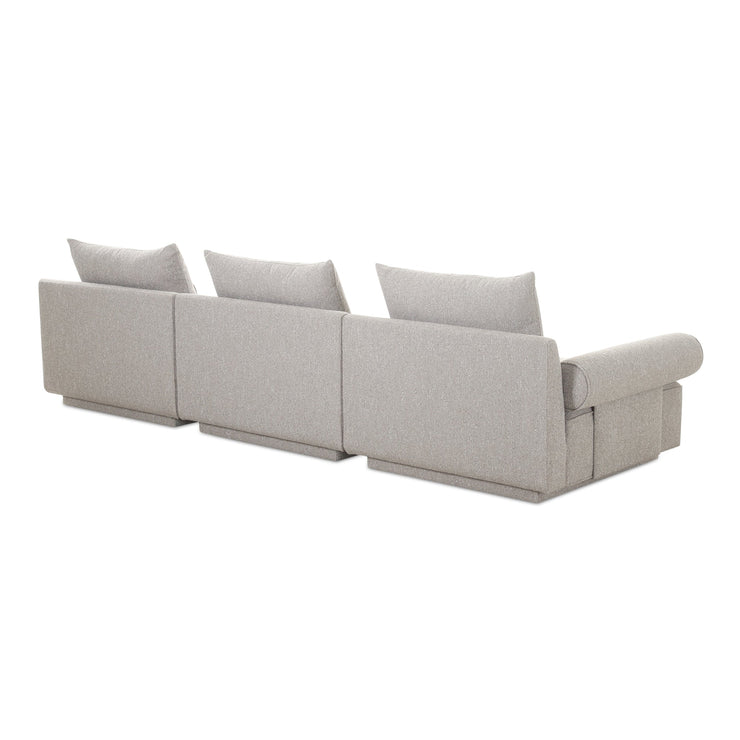 Moe's Home Collection Rosello Light Grey Modular Sofa