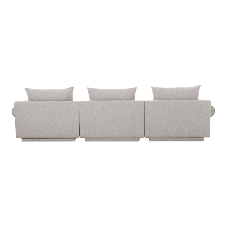 Moe's Home Collection Rosello Light Grey Modular Sofa