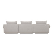 Moe's Home Collection Rosello Light Grey Lounge Modular Sectional