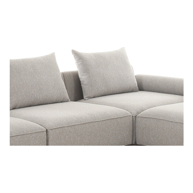 Moe's Home Collection Rosello Light Grey Lounge Modular Sectional