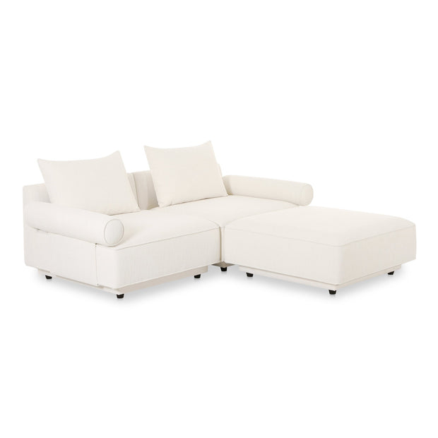 Moe's Home Collection Rosello Nook White Modular Sectional