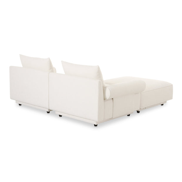 Moe's Home Collection Rosello Nook White Modular Sectional