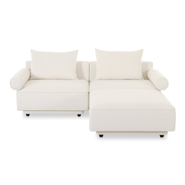 Moe's Home Collection Rosello Nook White Modular Sectional