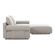 Moe's Home Collection Rosello Nook Light Grey Modular Sectional