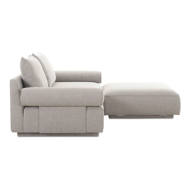 Moe's Home Collection Rosello Nook Light Grey Modular Sectional