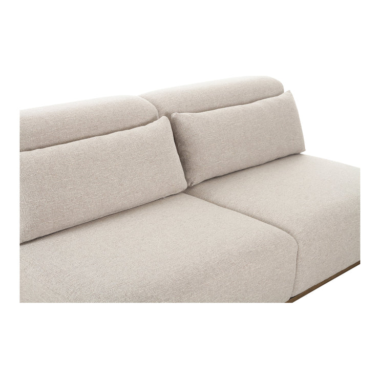 Moe's Home Collection June Oatmeal Modular Sofa