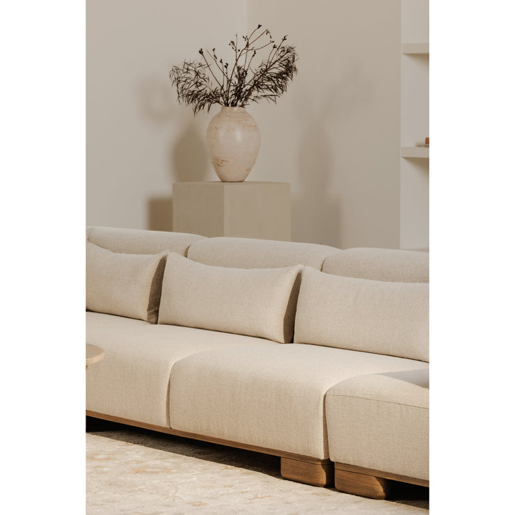 Moe's Home Collection June Oatmeal Modular Sofa