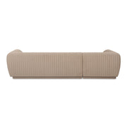 Moe's Home Collection Zandro Beige Left-Facing Sectional