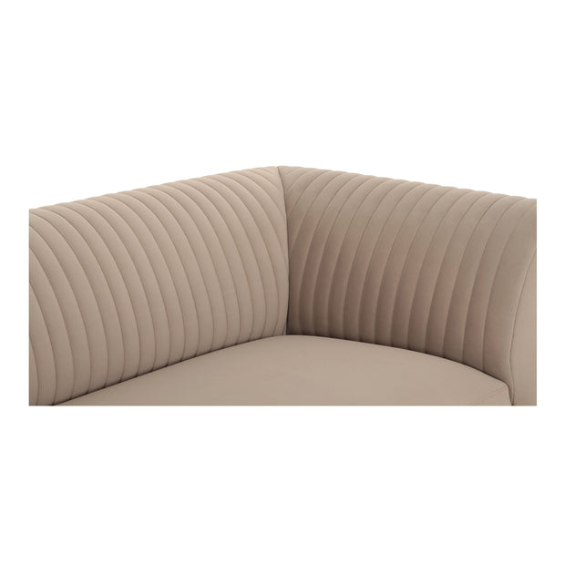 Moe's Home Collection Zandro Beige Left-Facing Sectional