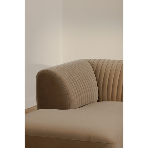 Moe's Home Collection Zandro Beige Left-Facing Sectional