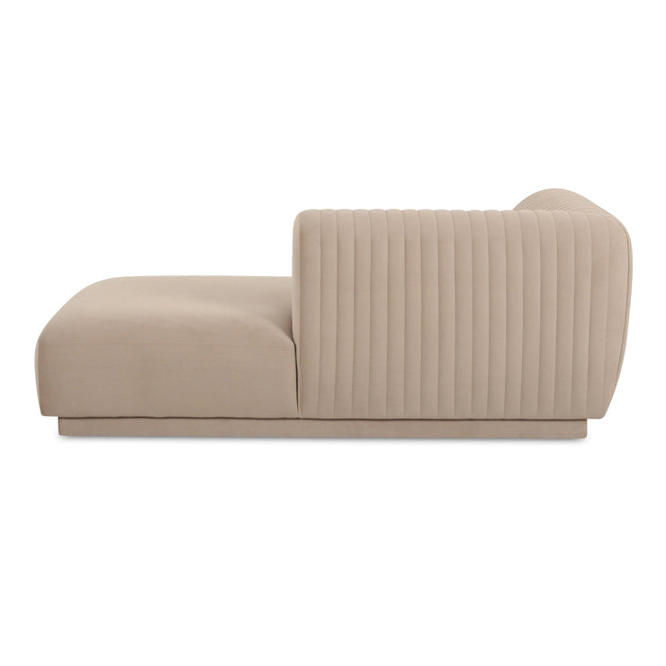 Moe's Home Collection Zandro Beige Right-Facing Sectional
