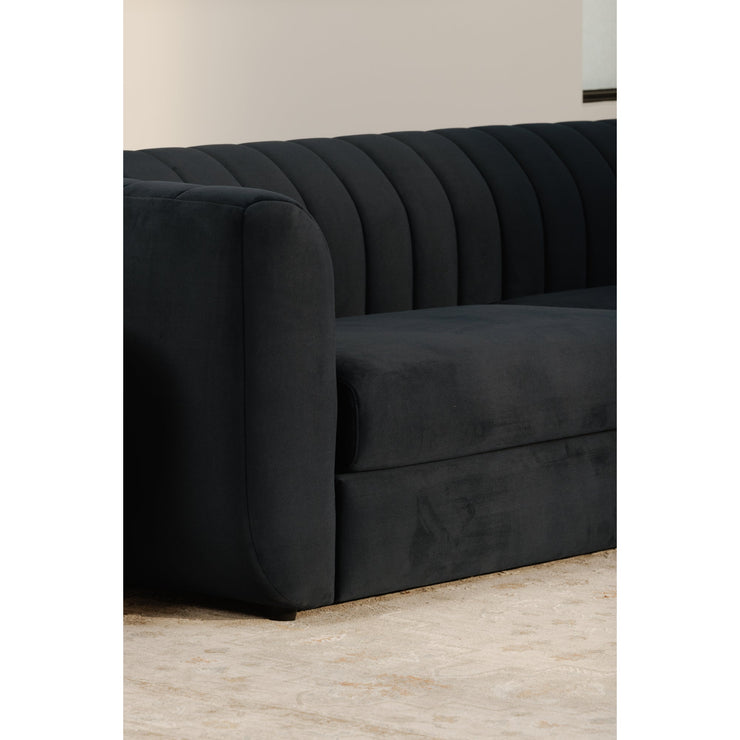 Moe's Home Collection Rosy Deep Blue Sofa