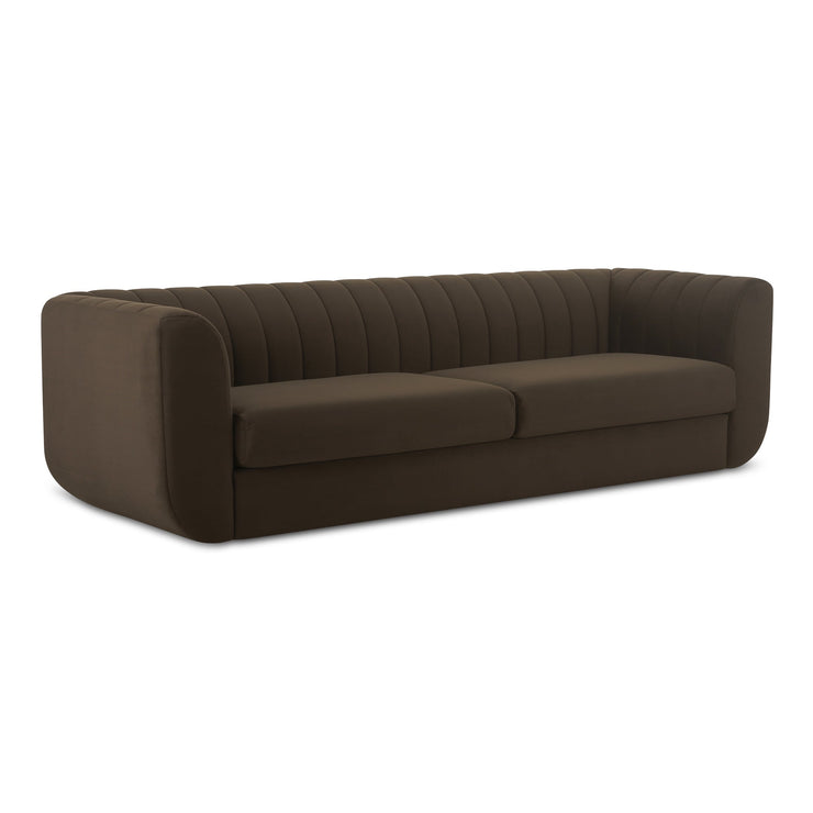 Moe's Home Collection Rosy Dark Brown Sofa