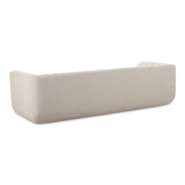 Moe's Home Collection Rosy Oatmeal Sofa