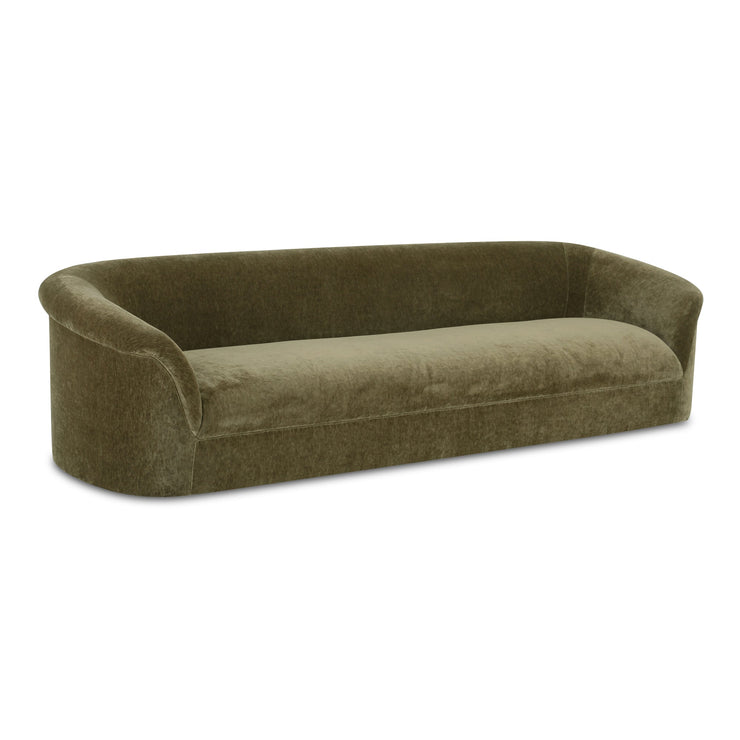 Moe's Home Collection Thora Dark Green Sofa