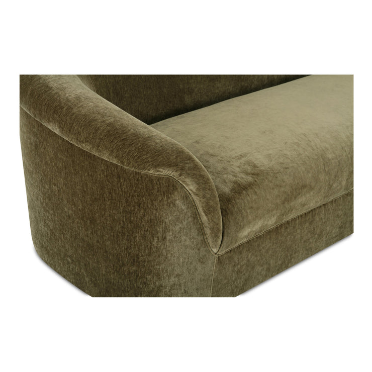 Moe's Home Collection Thora Dark Green Sofa