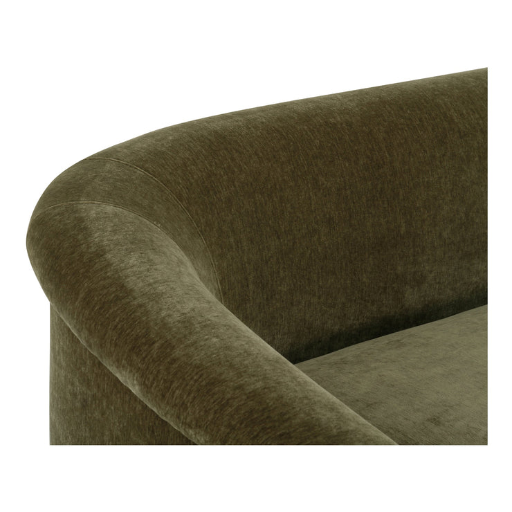 Moe's Home Collection Thora Dark Green Sofa