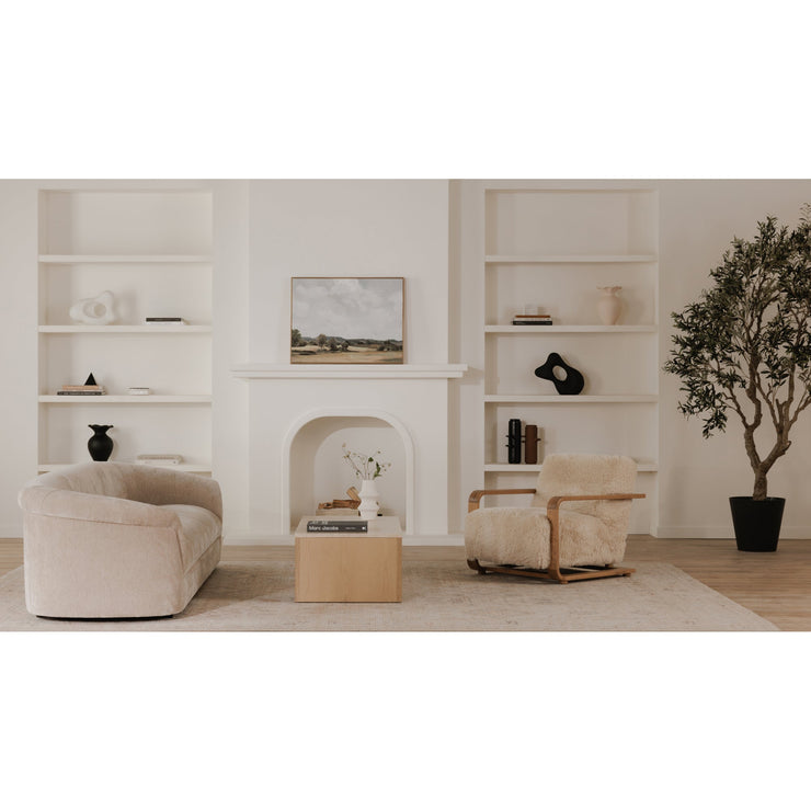 Moe's Home Collection Thora Beige Sofa