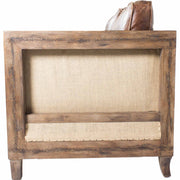 Moe's Home Collection Darlington Rustic Brown Leather Sofa