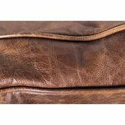 Moe's Home Collection Darlington Rustic Brown Leather Sofa