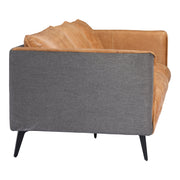 Moe's Home Collection Messina Cognac Leather Sofa