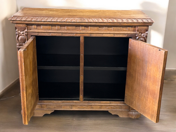 Casa Bonita Peruvian Hand-Painted Carved Wood Prado Chest