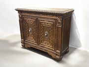 Casa Bonita Peruvian Hand-Painted Carved Wood Prado Chest