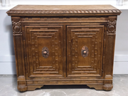 Casa Bonita Peruvian Hand-Painted Carved Wood Prado Chest