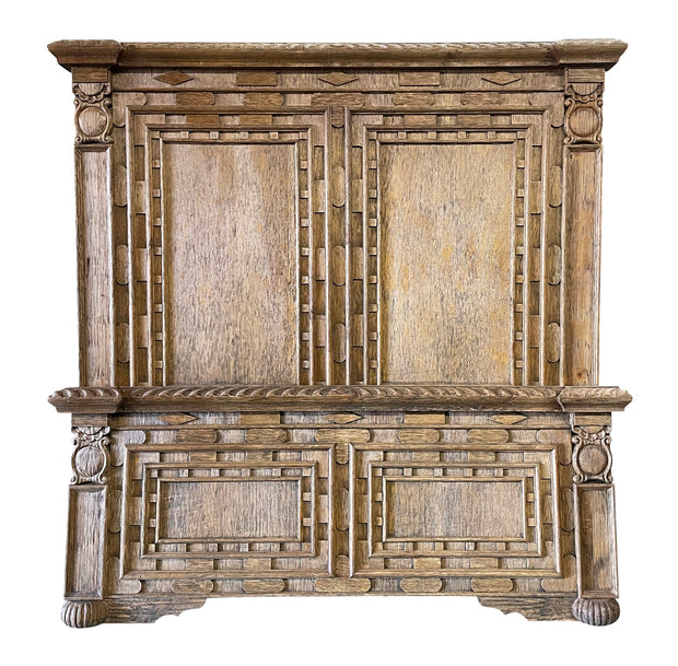 Casa Bonita Peruvian Hand-Painted Carved Wood Prado King Size Bed