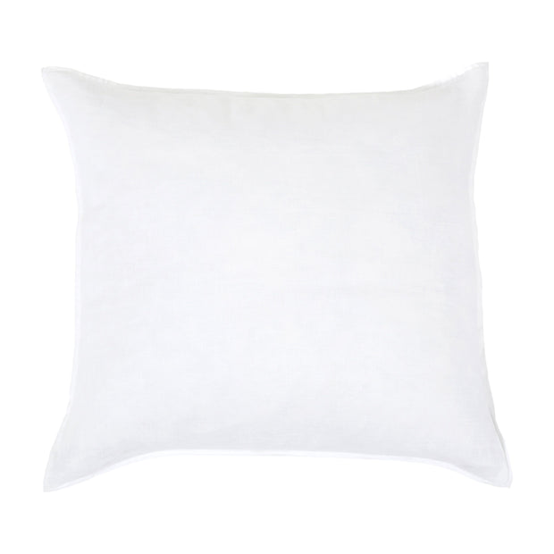 Pom Pom at Home Parker White Linen Duvet Cover Set ~ Available in Twin, Queen and King Sizes