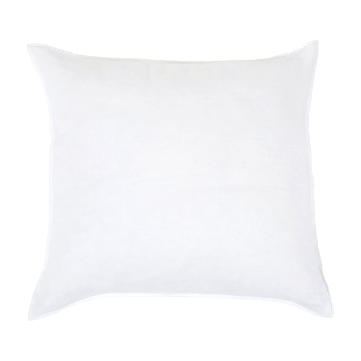 Pom Pom at Home Parker White Linen Duvet Cover Set ~ Available in Twin, Queen and King Sizes