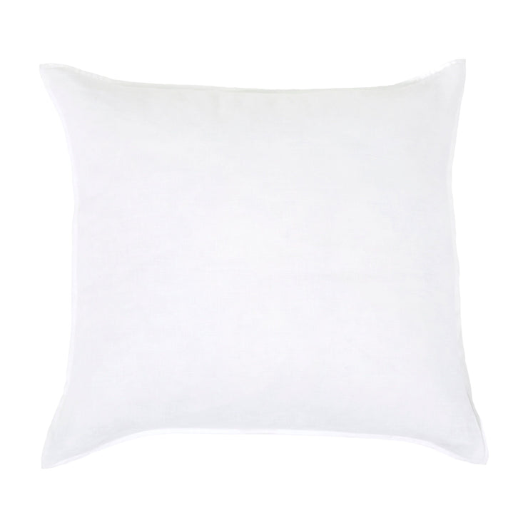 Pom Pom at Home Parker White Linen Duvet Cover Set ~ Available in Twin, Queen and King Sizes