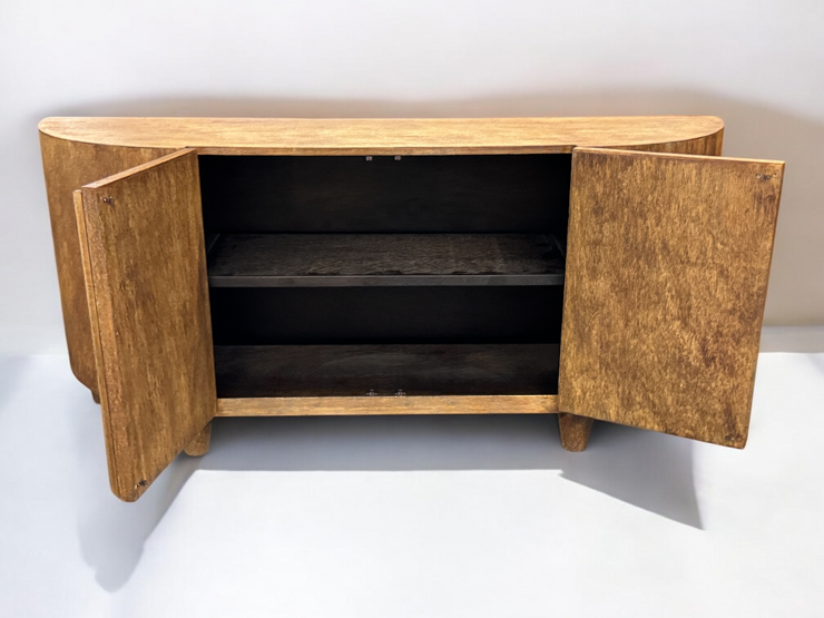 Casa Bonita Peruvian Hand-Painted Carved Wood Gabriel Buffet