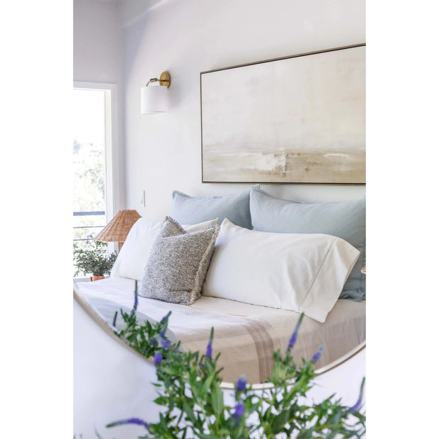 Pom Pom at Home Brentwood Pillow with Insert ~ 20 x 20 ~ Available in 4 Colors