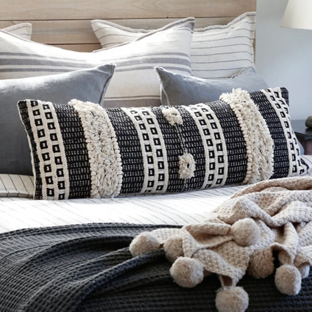Pom Pom at Home Sawyer Hand Woven Pillow with Insert  ~ 14 x 40