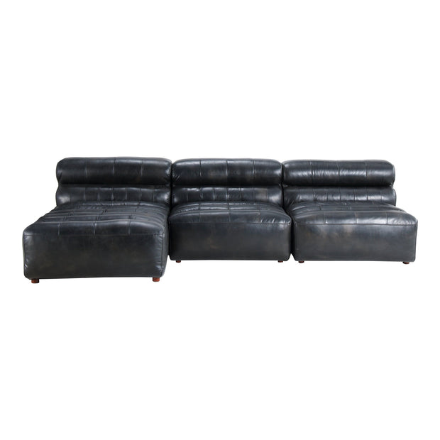 Moe's Home Collection Ramsay Signature Black Modular Sectional