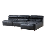 Moe's Home Collection Ramsay Signature Black Modular Sectional