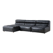 Moe's Home Collection Ramsay Signature Black Modular Sectional